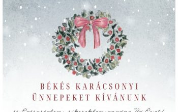 Békés Karácsonyi Ünnepeket Kívánunk!